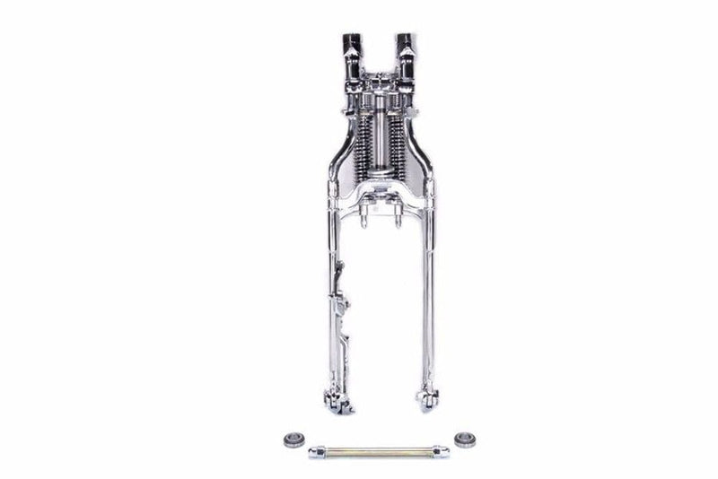 V-Twin Manufacturing Complete Suspension Units Chrome Replacement Replica FLSTS Springer Front End Kit Harley Heritage Softail