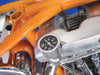 V-Twin Manufacturing Cylinder Heads & Valve Covers Chrome Rocker Box Shaft End Liquid Oil Pressure Gauge Harley Ironhead Shovelhead