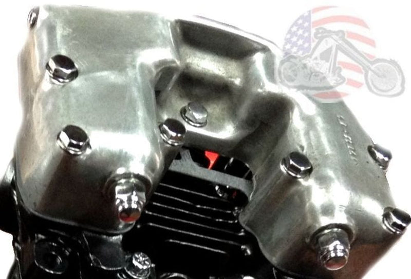 V-Twin Manufacturing Cylinder Heads & Valve Covers Colony Rocker Box Head Screw Kit Chrome Harley Ironhead Sportster XL XLH 1957-76