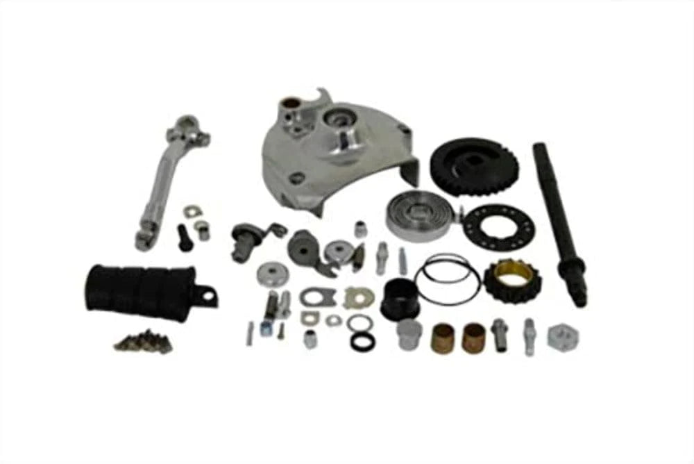V-Twin Manufacturing Engines & Components Chrome Kick Start Starter Conversion Kit Harley 900 Sportster Ironhead XL 67-70