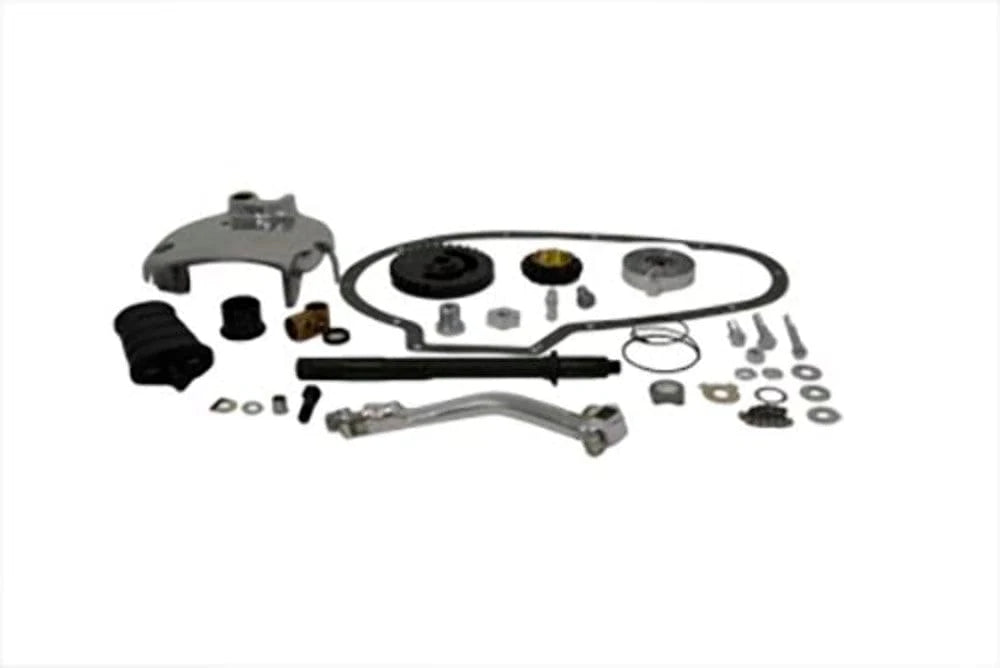 V-Twin Manufacturing Engines & Components Chrome Kick Start Starter Conversion Kit Harley 900 Sportster Ironhead XL 71-72