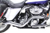 V-Twin Manufacturing Exhaust Systems Chrome High Output 2 into 1 Exhaust Pipe Header Harley Touring Bagger 2007-2016