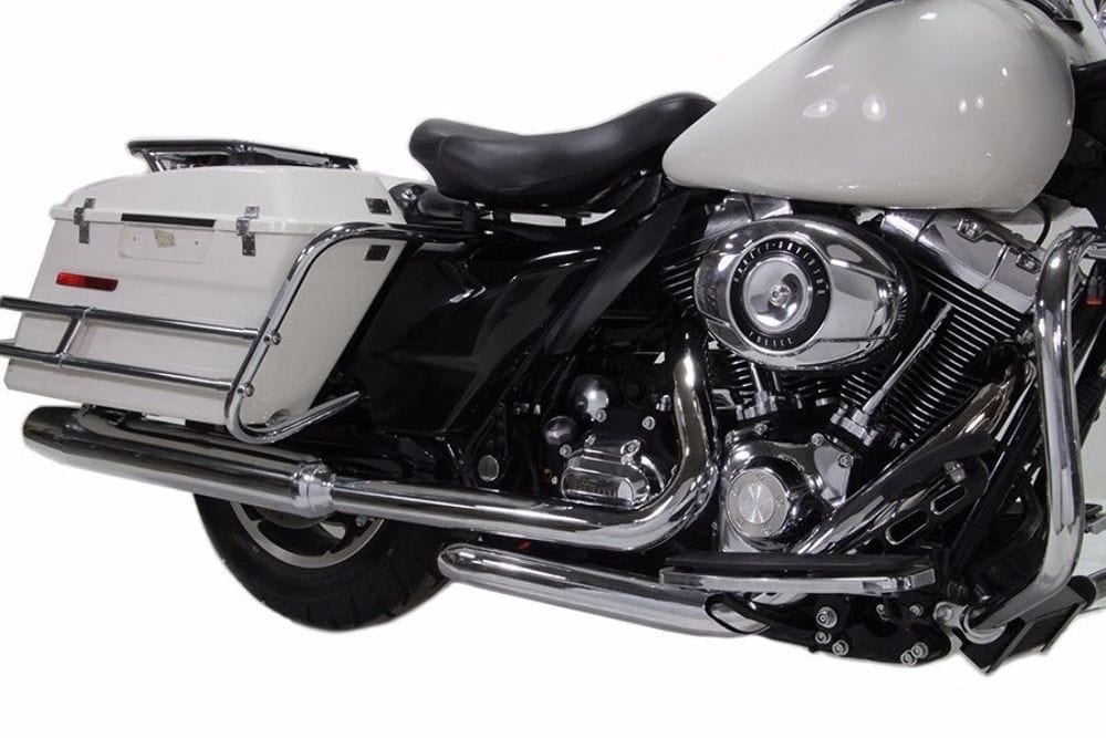 V-Twin Manufacturing Exhaust Systems Chrome True Dual Exhaust Dresser Header Pipes Bagger Harley Touring 2010-2016 FL