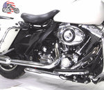 V-Twin Manufacturing Exhaust Systems Chrome True Dual Exhaust Dresser Header Pipes Bagger Harley Touring 2010-2016 FL