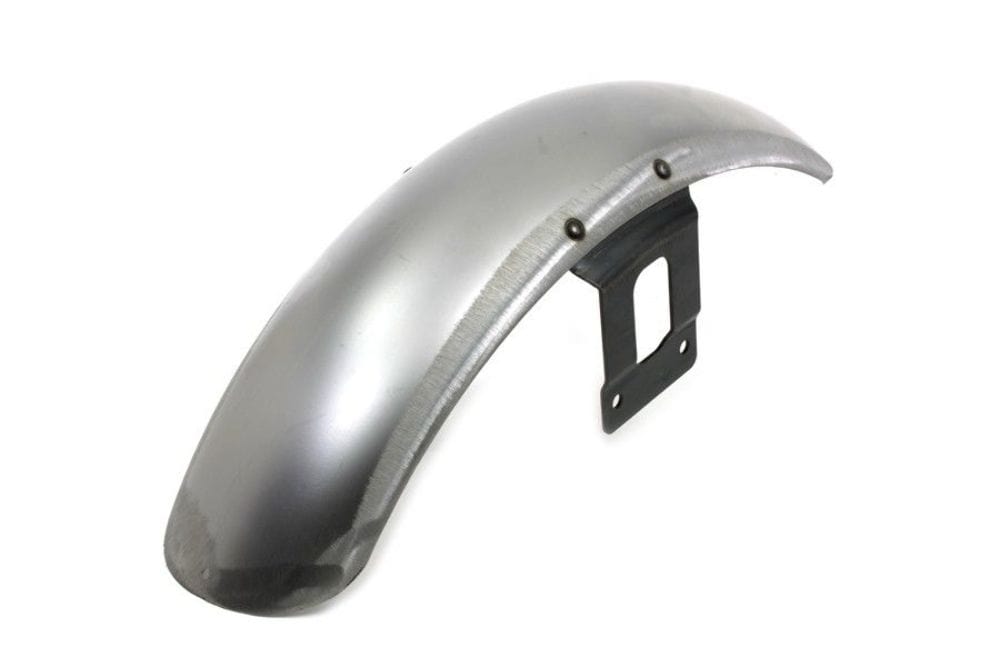 V-Twin Manufacturing Fenders Raw 5-1/2" Steel Front 48 1200X Front Fender with Brackets Harley Sportster 10+