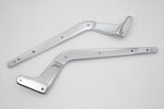 V-Twin Manufacturing Fenders Replica Rear Fender Struts Chrome Covers Pair Smooth Harley Softail FLST 08-17