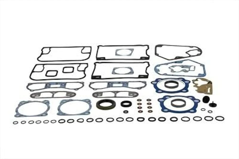 V-Twin Manufacturing Gaskets & Seals Gary Bang Complete Engine Motor Gasket Seal O Ring Kit Set Harley Big Twin Evo