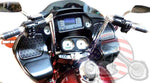 V-Twin Manufacturing Handlebars 1.25" Chrome 12" Monkey Bagger Bars Bar Apehanger Handlebars Harley Touring FLST