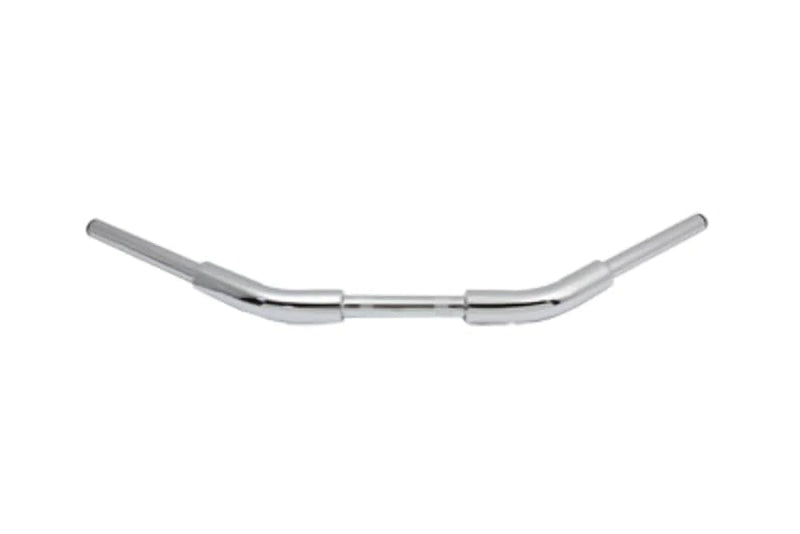 V-Twin Manufacturing Handlebars Chrome 1 1/2" Buffalo Drag Bar Handlebar Indented Harley Sportster Dyna Chopper