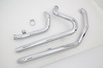 V-Twin Manufacturing Headers, Manifolds & Studs Chrome True Dual Crossover Exhaust Header Pipes Harley Dresser Touring 2010-2016