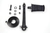 V-Twin Manufacturing Kick Start Levers Black Kick Kicker Transmission Starter Arm Pedal Kit Harley Panhead Shovelhead