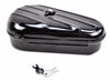 V-Twin Manufacturing Other Body & Frame Gloss Black Oval Right Side Toolbox Tool Box Harley Softail Chopper Bobber
