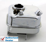 V-Twin Manufacturing Other Body & Frame New Chrome Oil Tank With Filler Plug 1965-1980 Harley Shovelhead Big Twin FX FL