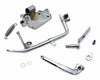 V-Twin Manufacturing Other Brakes & Suspension Chrome Kickstand Kit Jiffy Kick Stand Assembly 2000-2006 Harley Softail Twin Cam