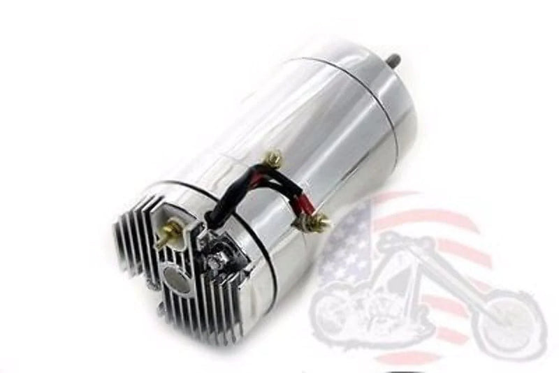 V-Twin Manufacturing Other Electrical & Ignition Chrome 12 Volt 2-Brush Generator Low Output Regulator Harley Flathead Sportster