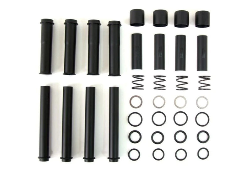 V-Twin Manufacturing Other Engines & Engine Parts Black Pushrod Tube Cover Spring Seal Kit Set Harley Big Twin Cam Dyna Softail