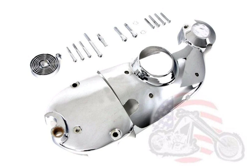 V-Twin Manufacturing Other Engines & Engine Parts Chrome Cam and Sprocket Cover Kit XLCH Kick Start Ironhead Harley Sportster 1000