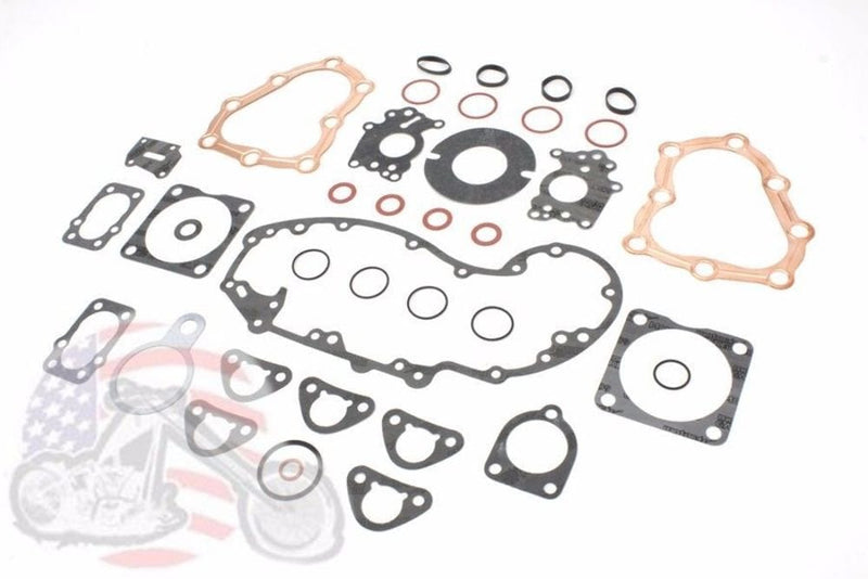 V-Twin Manufacturing Other Engines & Engine Parts Gary Bang 45 Flathead Side Valve Harley Servi WLA Engine Complete Gasket Kit