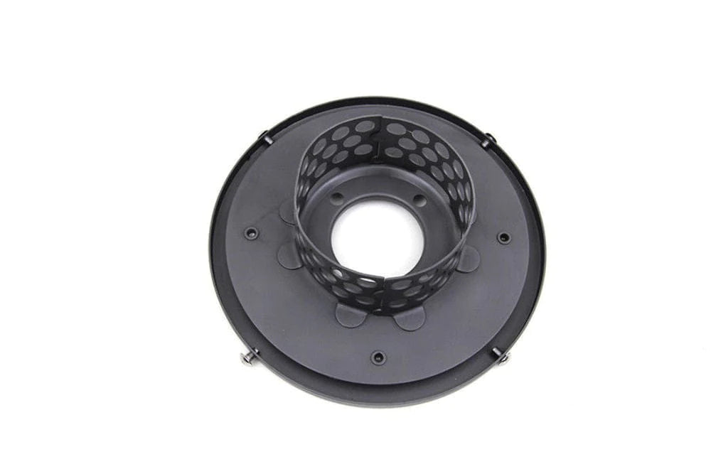 V-Twin Manufacturing Other Intake & Fuel Systems Black Parkerized Replacement Air Cleaner Backing Plate Harley Flathead VL EL UL
