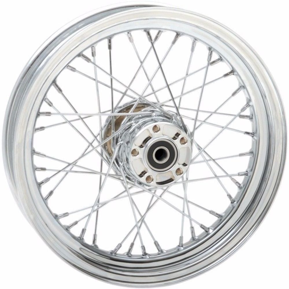 V-Twin Manufacturing Other Tire & Wheel Parts 16 x 3" Chrome 40 Spoke Rear Wheel 2008-2016 Harley Sportster XL 883 1200