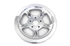 V-Twin Manufacturing Pulleys & Tensioners 1.125" 1 1/8" 68 Tooth 5-Spoke Chrome Rear Wheel Drive Pulley Harley Softail