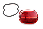 V-Twin Manufacturing Red LED OE Replacement Tail Light Lens 1999+ Harley Softail Sportster Touring