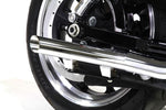 V-Twin Manufacturing Silencers, Mufflers & Baffles Chrome 2" Slip On Muffler Drag Pipes Exhaust Harley Sportster 2004-2013