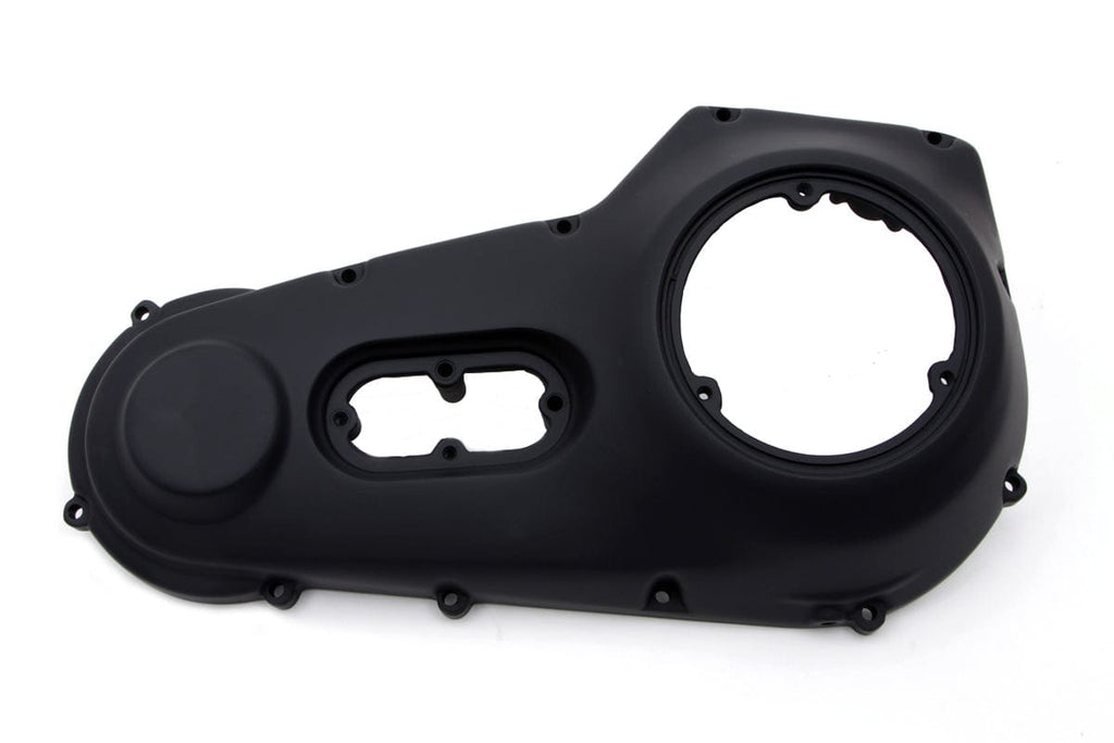 V-Twin Manufacturing Steel Outer Primary Cover Matte Powdercoat Black Harley Softail FXST 1994-1998