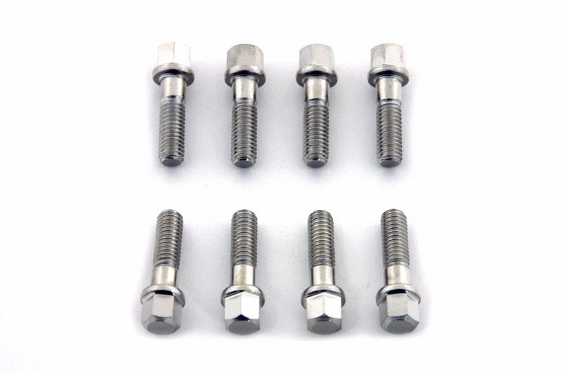 V-Twin Manufacturing Valves Nickel Plated Hex Head Lifter Tappet Block Screws Bolts Harley Shovel Panhead FL