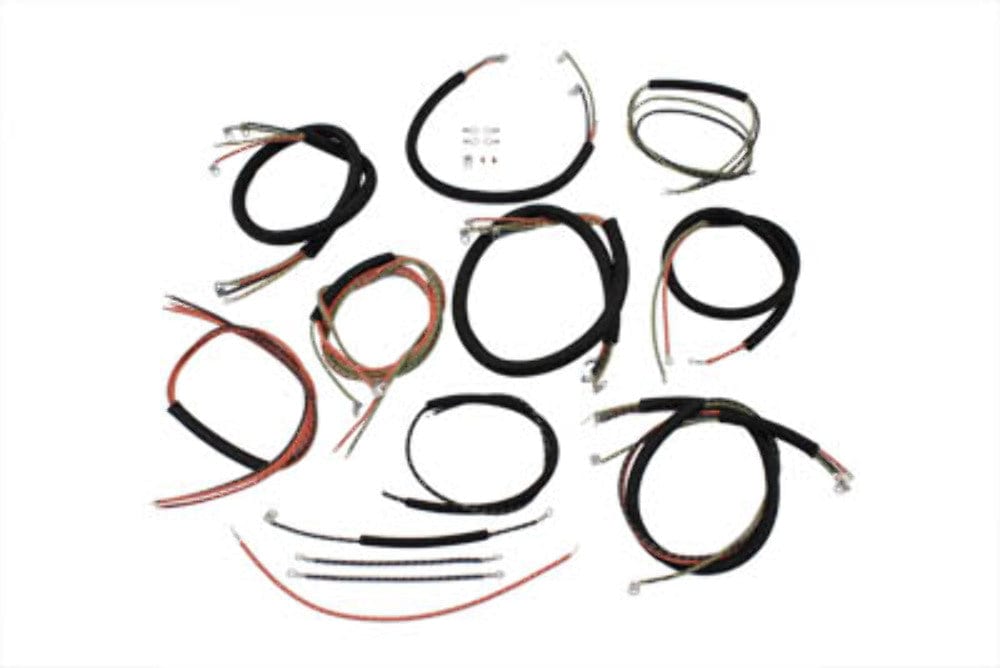 V-Twin Manufacturing Wires & Electrical Cabling Main Electrical Replacement Wiring Harness OE 70321-48 Harley 1948-1957 Panhead