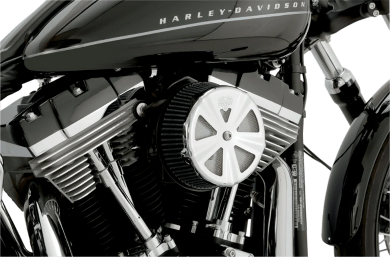 Vance & Hines Air Filters Vance & Hines Chrome Crown VO2  Air Intake Accessory Skullcap Cover Trim Harley