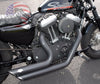 Vance & Hines Other Exhaust Parts Vance & Hines Black Staggered Shortshots Exhaust Pipes Harley Sportster XL 04-13