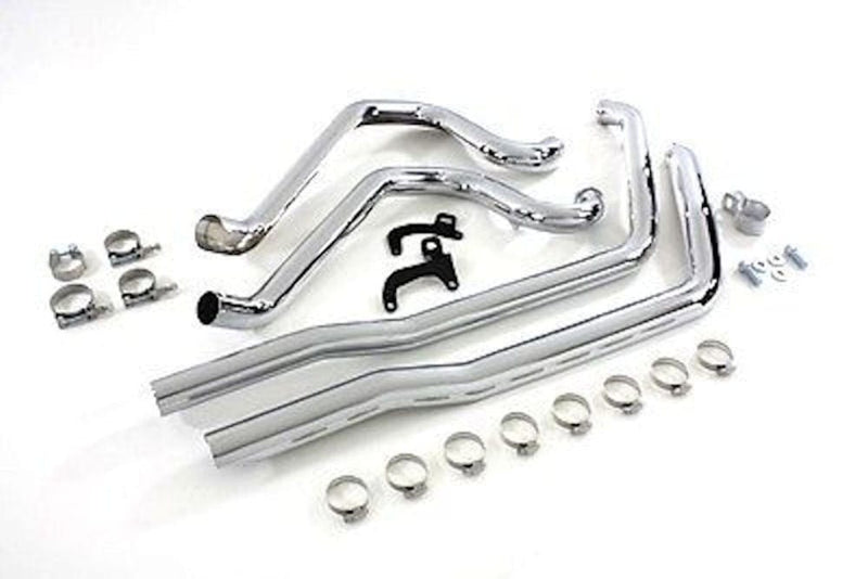 Vance & Hines Other Exhaust Parts Vance & Hines Chrome True Dresser Duals Header Exhaust Pipe 95-08 Harley Touring