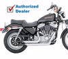 Vance & Hines Silencers, Mufflers & Baffles Vance & Hines Shortshots Staggered Exhaust Pipes System Harley 99-03 Sportster