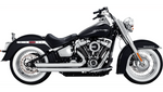 Vance & Hines Vance & Hines Big Shots 2-into-2 Exhaust System Pipe Chrome Harley Softail 2018+