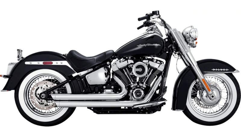 Vance & Hines Vance & Hines Big Shots 2-into-2 Exhaust System Pipe Chrome Harley Softail 2018+