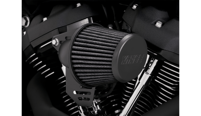 Vance & Hines Vance & Hines Black VO2 Falcon Air Cleaner Filter Kit 17+ Harley Touring Softail