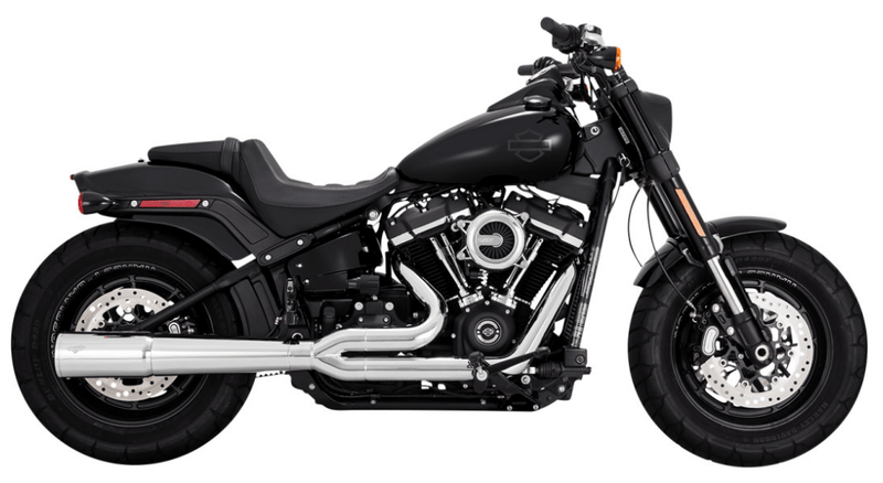 Vance & Hines Vance & Hines Chrome 2 Into 1 Pro Pipe Exhaust System Harley Softail 18+ M8