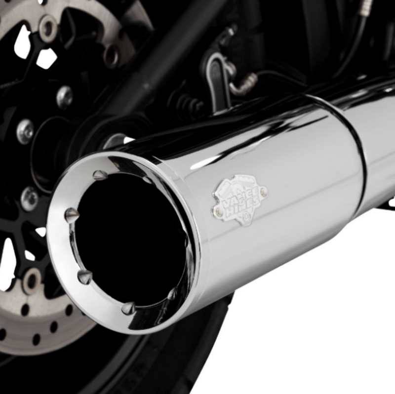 Vance & Hines Vance & Hines Chrome 2 Into 1 Pro Pipe Exhaust System Harley Softail 18+ M8