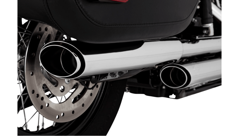 Vance & Hines Vance & Hines Chrome Eliminator 300 Slip-On Mufflers Pipes Harley Softail 18-21