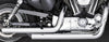 Vance & Hines Vance & Hines Chrome Straightshots Exhaust 2004-2013 Harley Sportster 883 1200