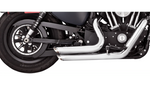 Vance & Hines Vance & Hines Shortshots 2-into-2 Exhaust System Pipe Chrome Harley XL 2014+