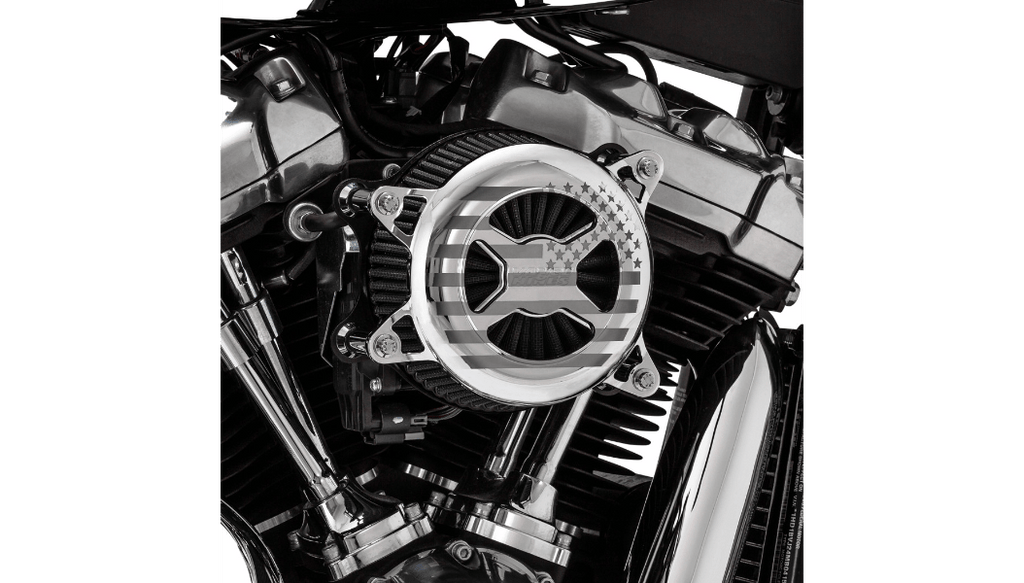 Vance & Hines VO2 America Air Cleaner Chrome High Flow Harley