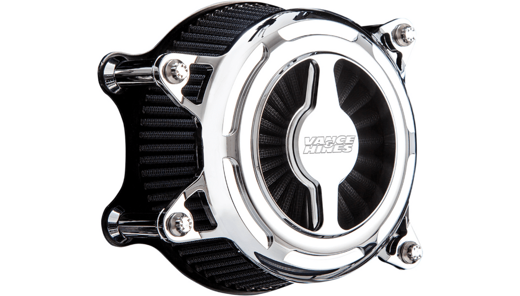 Vance & Hines Vance & Hines VO2 Blade Air Cleaner Chrome High Flow Harley Touring Softail 17+