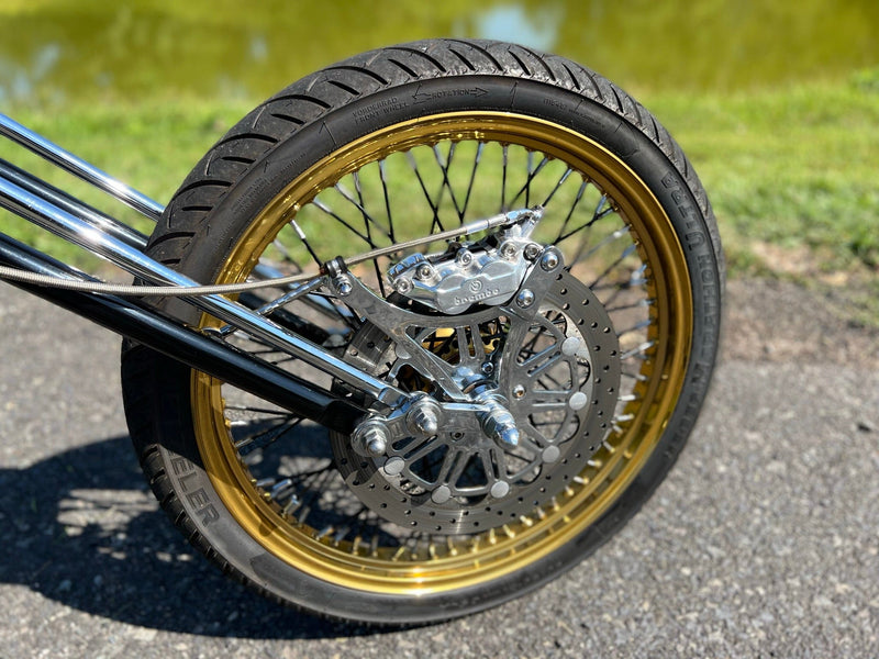 Von Dutch Motorcycle Very Rare 2005 Von Dutch Cruel World Softail 240 Chopper 113" Patrick Racing Engine! $19,995