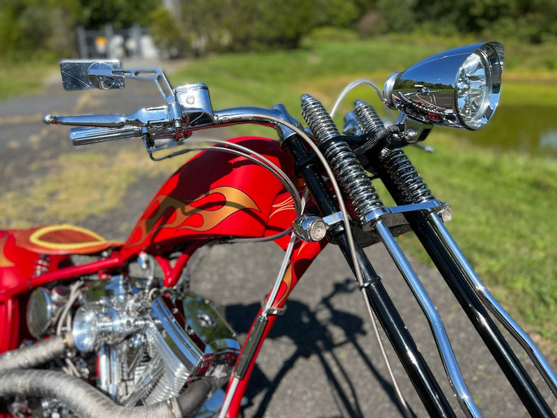 Von Dutch Motorcycle Very Rare 2005 Von Dutch Cruel World Softail 240 Chopper 113" Patrick Racing Engine! $19,995