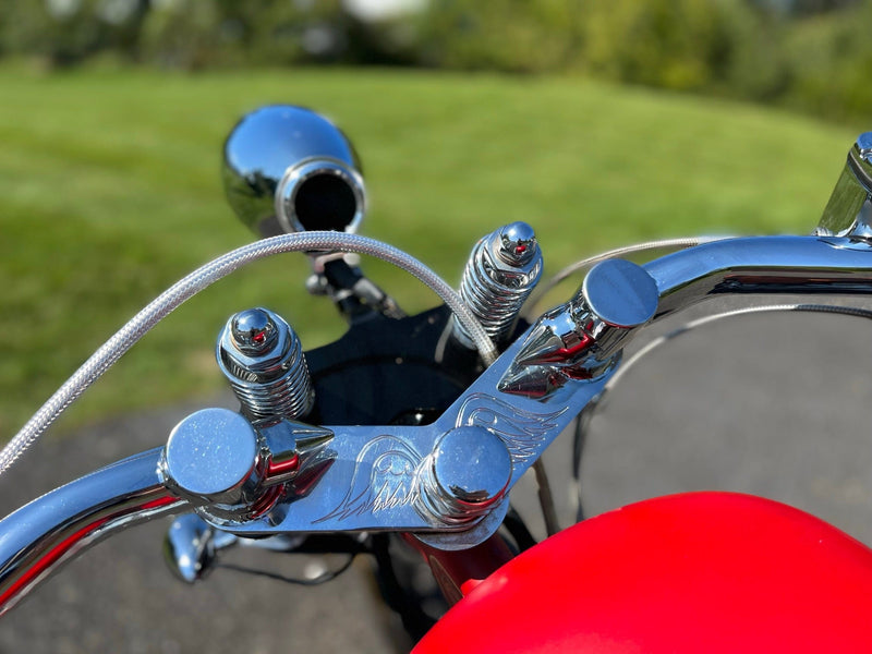 Von Dutch Motorcycle Very Rare 2005 Von Dutch Cruel World Softail 240 Chopper 113" Patrick Racing Engine! $19,995