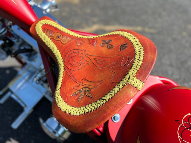 Von Dutch Motorcycle Very Rare 2005 Von Dutch Cruel World Softail 240 Chopper 113" Patrick Racing Engine! $19,995