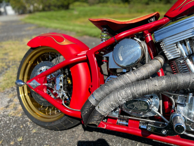 Von Dutch Motorcycle Very Rare 2005 Von Dutch Cruel World Softail 240 Chopper 113" Patrick Racing Engine! $19,995