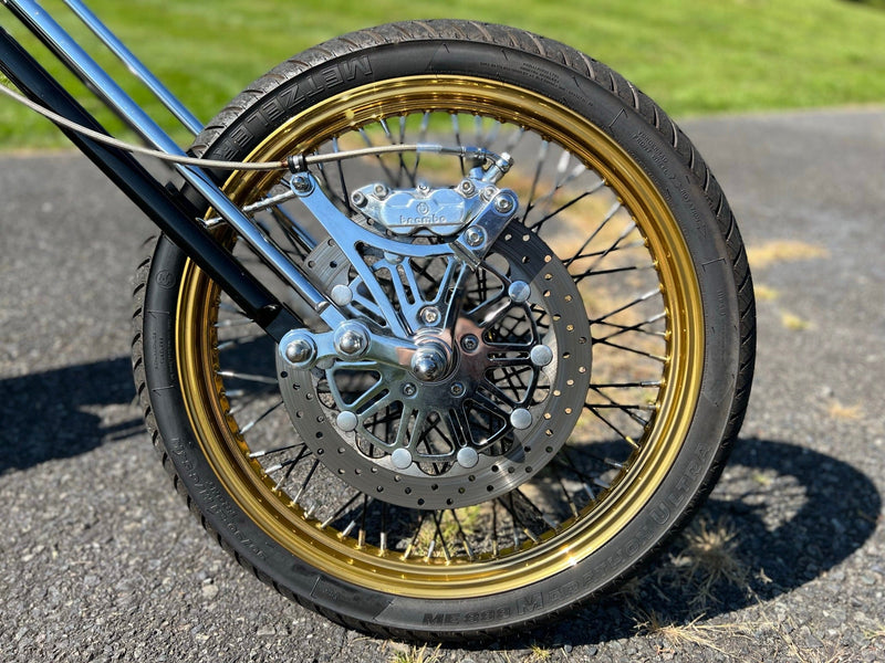 Von Dutch Motorcycle Very Rare 2005 Von Dutch Cruel World Softail 240 Chopper 113" Patrick Racing Engine! $19,995